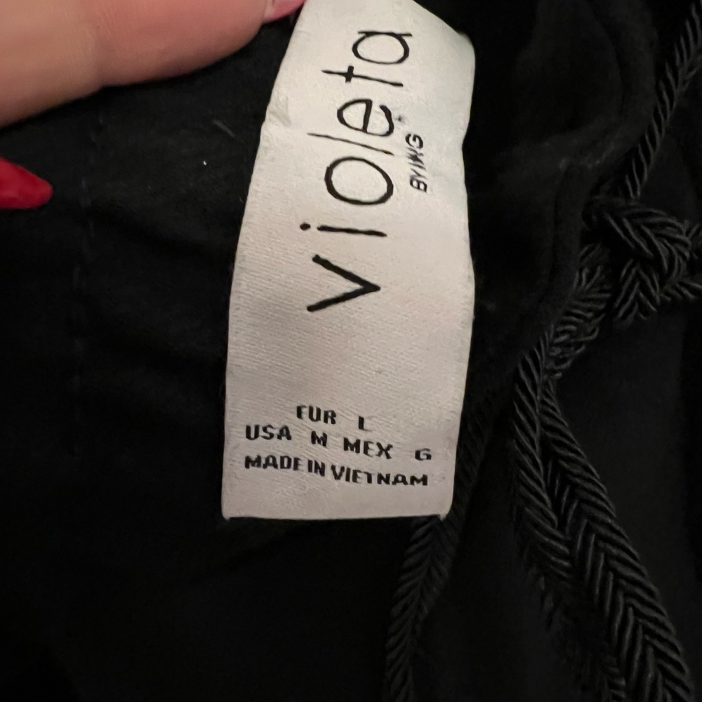 Black Violeta by MNG pants size Medium - Picture 4 of 7